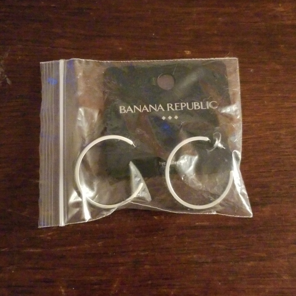 Silver Hoop Earings